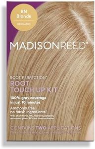 Madison Reed Root Perfection Permanent Root Touch Up, Dark Blonde 8N Bergamo, 10 Minutes for 100% Gray Root Coverage, Ammonia-Free Hair Dye, Two Applications