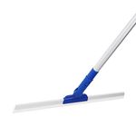 Floor & Window Professional 180Ã‚° Rotatable Squeegee Scrubber with 56" Adjustable Long Handle,Shower Squeegee for Glass Doors,Bathroom,Kitchen,Tile,Car Glass,Marble Floors,Window Cleaning