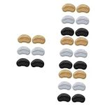 FRCOLOR 12 Pairs Heel Sticker High Heels Heel Pads Women Shoes Heel Grips Heel Cushion Inserts for Women Shoes Womens Insoles for Sneakers High Heel Liners Portable Emulsion Women's Lining