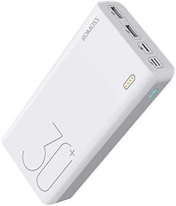 ROMOSS 18W 30000mAh Power Bank, 3 Inputs & 3 Outputs Big Capacity USB C Portable Charger, Fast Charging & Recharging External Battery Packs for iPhone 14/13/12, Galaxy, iPad, Switch and More