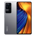 Poco F4 5G + 4G LTE 128GB + 6GB Global Version Unlocked 6.6 Inch 120Hz 64MP Triple Camera (Not Verizon Sprint Boost Cricket Metro At&T) + (w/Fast Car Charger 51W Bundle) (Moonlight Split Silver)