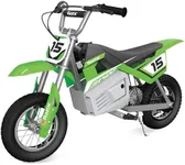 Razor MX400 Dirt Rocket Kids Ride On 24V Electric Toy Motocross Motorcycle Dirt Bike, Speeds up to 14 MPH, Green