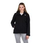 Women's ThermoBall Eco Triclimate Jacket - TNF Dark Grey Heather/New Taupe Green Vapor Ikat Print, Tnf Black, Medium