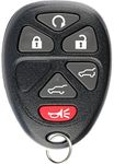 KeylessOption Keyless Entry Remote Control Car Key Fob Replacement for OUC60270, 15913427