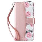 ULAK for Samsung S20 FE Case Wallet Flip Case with Card Holder PU Leather + TPU Bumper Stand Cover Kickstand Full Protective Phone Case for Samsung Galaxy S20 FE 6.5 inch - Rose Gold