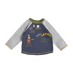 Mud Pie Baby Boys' Bear and Dino Tee, Bear and Dinosaur, 2-3T