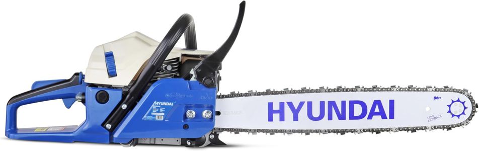 Hyundai 62cc Petrol Chainsaw, 20-Inch Bar – Powerful Garden Tool