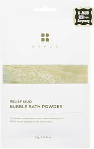 BRMUD Relief Mud Bubble Bath Powder | Hypoallergenic Mud Powder Bubble Bath w/ 98% Nature-Derived Ingredients | Moisturizing & Foaming Bubble Bath Oil Control for All Skin Types (Pack of 1, 1.76 oz)