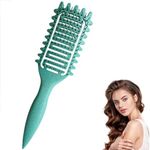 Hair Brush For Women, Curl Defining Brush Detangler Hair Brush, Flexible Curly Hair Comb Hair Brush Men Paddle Hair Brush Detangling Hair Brush, Vent Hairbrush For Long/Short/Straight/Curly Hair