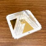 GENUINE AND ORIGINAL MINI MAX GOLD PYRAMID YANTRA OF JITEN PYRAMID BY RAJAURYA ENTERPRISES (FOR VAASTU REMEDIES (ACT AS AN ENERGY BOOST TOOL)