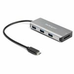 StarTech.com 3 Port 10Gbps USB C Hub with SD Card Reader - 3X USB-A & 1x SD Slot - Portable USB 3.1 Type C Adapter Hub - Laptop Hub - USB Bus Powered - Thunderbolt 3 Compatible (HB31C3ASDMB)