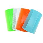 Airsun 4 Pack Flea Lice Combs Grooming Fine Tooth Hair Dandruff Combs Double Sided Health Remedies Repellent Ticks Dogs Cats