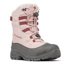 Columbia Youth Girls Bugaboot Celsius, Dusty Pink/Beetroot, 1