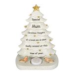 Christmas Tree Graveside Relative Memorial & LED Tealight (Special Mum), 5055361731174