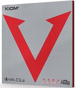(Max, Red) - XIOM Vega Asia Table Tennis Rubber