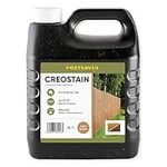 Postsaver Creostain Oil-Based Wood Treatment | Creosote Creocote Substitute | Exterior Wood Stain and Preserver | Safe Fence Treatment | Significantly Lower Odour Than Creocote | Light Brown 4L