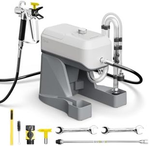 InoKraft ONE Airless Paint Sprayer, One-Button Easy Control, Pro Finish with Minimal Overspray, Thinning-Free & High Efficiency for DIY Home Interior, Exterior, Fences & Decks, All in One Kit