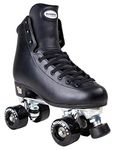 ROOKIE Rollerskates Artistic Unisex Children's Roller Skates, Black (Black), 5 Child