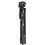 AMONIDA YUNTENG 5208 Extendable Tripod Selfie Stick Portable for Travel, Lightweight Aluminum Alloy, Adjustable Height 43-125cm