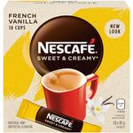 NESCAFÉ Sweet and Creamy French Vanilla Instant Coffee Mix