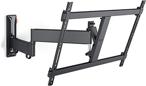 Vogel's TVM 3645 Full-Motion TV Wall Bracket for 40-77 inch TVs, Max. 77 lbs (35 kg), Swivels up to 180º, Full-Motion TV Wall Mount, Max. VESA 600x400, Universal Compatibility, Black (3836450)