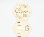 Wooden Growth Chart Ruler for Kids,