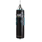 Everlast PowerShot Nevatear Heavy Bag - Premium Synthetic Leather & Reinforced Webbing, Heavy Punching Bag with Targets - Ideal for Muay Thai, Boxing, MMA, Taekwondo, Boxing Bag for Home Gym