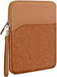 ProElite Polyester Sleeve Case Cover 13" to 14" for Samsung Galaxy Tab S9/S8 Ultra 14.6 inch, 13-13.3 inch Notebook, Compatible with MacBook Air/Pro 14 inch A2442, iPad Pro 12.9, Coffee