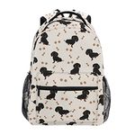 Children's Backpack, Schoolbag Cute Puppy Large Capacity Students Bookbag Rucksack Knapsack for Boys Girls Adults Teen