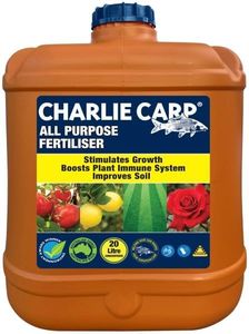 Charlie Carp All Purpose Fertiliser 20L - Outdoor and Indoor Plant Food for Veggies, Orchids, Roses and Citrus Trees - Flower Food and House Plant Fertiliser - Makes 6,000L