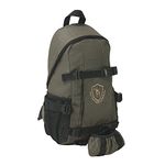 TOURBON Hunting Backpack with Rifle Holder, Small Outdoor Day Pack for Hunting Accessories Fishing Hiking Camping (Green)