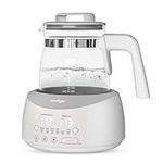 Bottle Warmer comfyer, Baby Bottle Warmer with Night Light and Faster Cooling Fan, Instantly Water Warmer, Tea Kettle Electric with 6 Temperature Control Presets, Feed Baby More Easier and Healthier