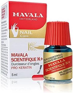 mavala switzerland Scientifique K+ Nail Hardener Pro Keratin, Blue, 5 ml