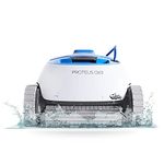 Dolphin Proteus DX3 Robotic Pool Vacuum Cleaner — Wall Climbing Capability — Powerful Active Scrubbing Brush — Ideal for All Pool Types up to 33 FT in Length