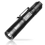 WUBEN L50 Rechargeable Flashlights 1200 High Lumens, LED Tactical Flashlight Super Bright, IP68 Waterproof Flash Light with 5 Modes, Lampe de Poche for Outdoor, Emergency, Camping, Hiking, Home