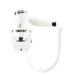 Dolphy 1600 Watts Professional Wall Mounted Unique Design Hair Dryer, White