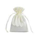 30 Pack 5 x 7 Inches Beige Satin Gift Bags, Jewelry Bags, Drawstring Pouch, Wedding Favor Bags, Baby Shower Bags, silk bags