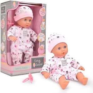 John Adams | Tiny Tears - Teeny Baby - 30cm soft bodied doll: One of the UK's best loved doll brands! | Nurturing Dolls | Ages 10m+