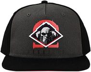 Bioworld Justice League Movie Contrast Printed Front Panel Snapback hat for Kids Multicolored