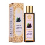 RYLLZ ESSENTIALS Grapeseed Carrier Oil | Healthy Hair/Skin | 100% Pure & Natural | Cold Pressed & Extra Virgin Oil | 100ml