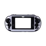 OSTENT Colorful Aluminum Metal Skin Protective Cover Case for Sony PS Vita PSV PCH-2000 - Color Silver