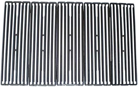 Broil King, Broil-Mate Porcelain Cast Iron Cooking Grates for Gas BBQs - Exact Fit Barbecue Grill Parts by GrillSpot (5 Pack)