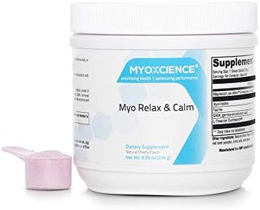 Myo Relax & Calm | Myo-Inositol, L-Theanine, Taurine, Magnesium & GABA | Supports Sleep, Neurotransmitter & Hormone Support