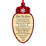 SICOHOME 2023 Friend Christmas Ornaments Friendship Gift Keepsake Best Friend Christmas Ornaments Best Friends Ornament for Christmas Tree Decorations Christmas Keepsake Gifts for Friends Sisters Wome