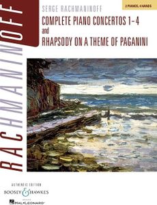 Complete Piano Concertos Nos. 1-4 & Rhapsody on a Theme of Paganini: 2 Pianos, 4 Hands