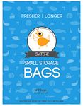 OVTENE Food Storage Bags for Cheese, Meat, and Produce - Keeps Food Fresher Longer (20 Small bags 10.5"x7.25")