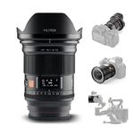 Viltrox 16mm F1.8 Pro Level Wide Angle Autofocus Lens with LCD Screen, Compatible with Full-Frame Sony E-Mount Mirrorless Cameras Alpha a7 a7II a7III a7R a7RII a7RIII a7RIV a7S a7SII a9 a7C