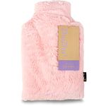 Zhu-Zhu Plush Hot Bottle Body Warmer - Microwavable Wheat Bag - Microwave Heat Pad with Lavender (Pink)