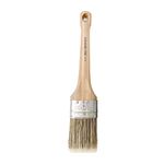 Oval Chalk Paint Brush with Synthetic Bristles for a Smooth Finish (1.5" Size)