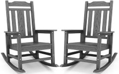 SERWALL Oversized Rocking Chair Set